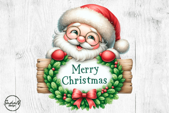 Cute Santa Illustrations for Branding