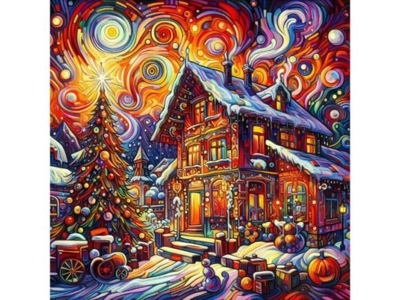 Fauvist Christmas Illustrations: A Designer’s Review