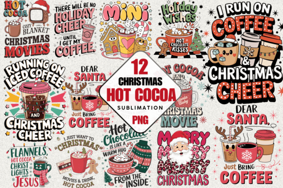 Hot Cocoa Christmas Bundle: Illustrations Review