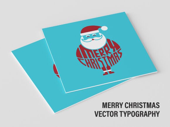 Merry Christmas Vector Typography 02: Illustrations for Branding