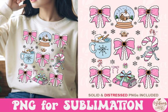 Review: Bookish Coquette Christmas Png for Stitchers