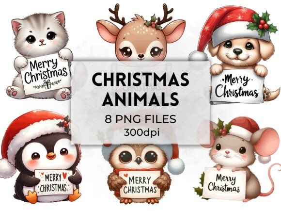 Reviewing Christmas Animal Clipart for Festive Embroidery